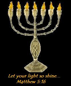 Yahshua the Servant Candle within His Lamps